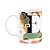 Caneca do Pai - Inicial do nome letra E - Bg-Green - Imagem 1
