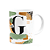 Caneca do Pai - Inicial do nome letra G - Bg-Green - Imagem 2