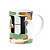 Caneca do Pai - Inicial do nome letra H - Bg-Green - Imagem 2