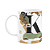 Caneca do Pai - Inicial do nome letra K - Bg-Green - Imagem 1