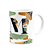 Caneca do Pai - Inicial do nome letra M - Bg-Green - Imagem 2