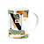 Caneca do Pai - Inicial do nome letra N - Bg-Green - Imagem 2