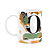 Caneca do Pai - Inicial do nome letra O - Bg-Green - Imagem 1