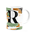 Caneca do Pai - Inicial do nome letra R - Bg-Green - Imagem 2