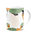 Caneca do Pai - Inicial do nome letra W - Bg-Green - Imagem 3