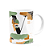 Caneca do Pai - Inicial do nome letra V - Bg-Green - Imagem 2