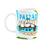 Caneca Flork Pais - O melhor pescador - Pai de meninas - Imagem 1