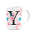 Caneca Butterfly - Inicial do nome letra Y - 325ml - Imagem 2
