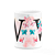 Caneca Butterfly - Inicial letra W - 325ml - Imagem 3