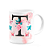 Caneca Butterfly - Inicial letra T - 325ml - Imagem 2