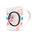 Caneca Butterfly - Inicial do nome letra O - 325ml - Imagem 2