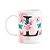 Caneca Butterfly - Inicial letra L - 325ml - Imagem 1