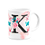Caneca Butterfly - Inicial letra K - 325ml - Imagem 2