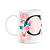 Caneca Butterfly - Inicial do nome letra C - 325ml - Imagem 1