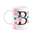 Caneca Butterfly - Inicial do nome letra B - 325ml - Imagem 1
