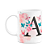 Caneca Butterfly - Inicial do nome letra A - 325ml - Imagem 1