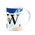Caneca Professores - Inicial do nome letra W - 325ml - Imagem 2