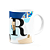 Caneca Professores - Inicial do nome letra R - 325ml - Imagem 2