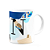 Caneca Professores - Inicial do nome letra N - 325ml - Imagem 2