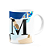 Caneca Professores - Inicial do nome letra M - 325ml - Imagem 2