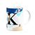 Caneca Professores - Inicial do nome letra K- 325ml - Imagem 2