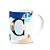 Caneca Professores - Inicial do nome letra C - 325ml - Imagem 2
