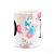 Caneca Floral Garden - Inicial do nome letra D - 325ml - Imagem 3