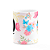 Caneca Floral Garden - Inicial do nome letra Q - 325ml - Imagem 3