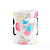 Caneca Floral Garden - Inicial do nome letra R - 325ml - Imagem 3