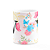 Caneca Floral Garden - Inicial do nome letra W - 325ml - Imagem 3