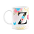 Caneca Floral Garden - Inicial do nome letra Z - 325ml - Imagem 1