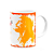 Caneca Religiosa Ore - Seja forte e corajoso - Imagem 2