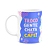 Caneca Divertida - Troco gente chata por café! Odeio drama - Imagem 1