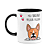 Caneca Dog - Meu Basenji, melhor pessoa! B-black - Imagem 1