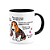 Caneca Dog - Meu Basset Hound, melhor pessoa! B-black - Imagem 2