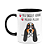 Caneca Dog - Meu Basset Hound, melhor pessoa! B-black - M2 - Imagem 1