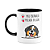 Caneca Dog - Meu Bernese, melhor pessoa! B-black - Imagem 1