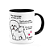 Caneca Dog - Meu Bichon Frisé, melhor pessoa! B-black - Imagem 2