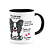Caneca Dog - Meu Border Collie Puppy, melhor pessoa! B-black - Imagem 2
