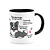 Caneca Dog - Meu Border Collie, melhor pessoa! B-black - Imagem 2