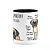 Caneca Dog - Meu Bullmastiff, melhor pessoa! B-black - Imagem 3