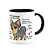 Caneca Dog - Meu Chihuahua, melhor pessoa! B-black - Imagem 2