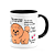 Caneca Dog - Meu Chow chow, melhor pessoa! B-black - Imagem 2
