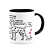 Caneca Dog - Meu Dalmata, melhor pessoa! B-black - Imagem 2