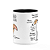 Caneca Dog - Meu Galgo, melhor pessoa! B-black - Imagem 3