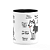 Caneca Dog - Meu Husky siberiano, melhor pessoa! B-black - Imagem 3