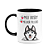 Caneca Dog - Meu Husky siberiano, melhor pessoa! B-black - Imagem 1