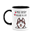 Caneca Dog - Meu Husky siberiano, melhor pessoa! B-black M2 - Imagem 1