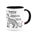 Caneca Dog - Meu Husky siberiano, melhor pessoa! B-black M3 - Imagem 2
