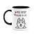Caneca Dog - Meu Husky siberiano, melhor pessoa! B-black M3 - Imagem 1